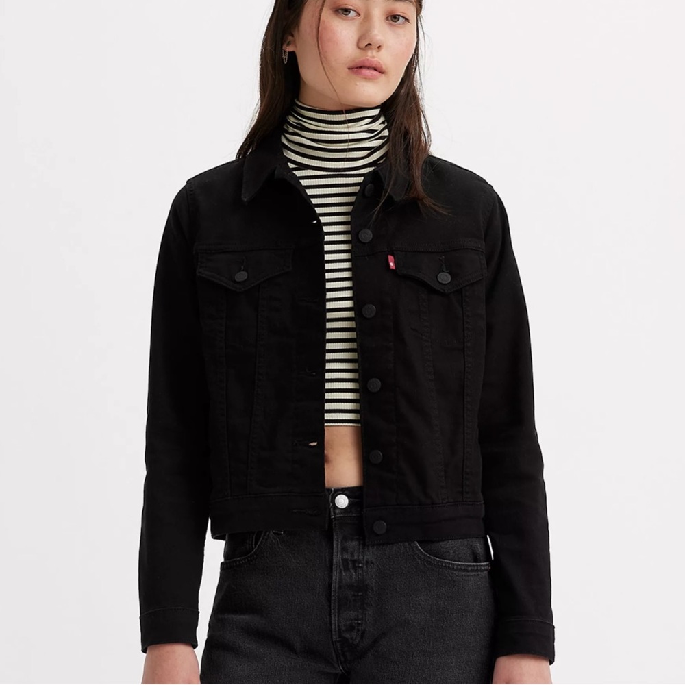 Levi’s Original Black Trucker Denim Jacket